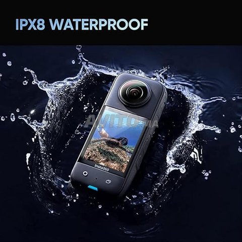 Insta360 Caméra d’action étanche X3-360