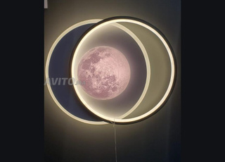 Moon Arc lustre lamp ceiling light applique murale