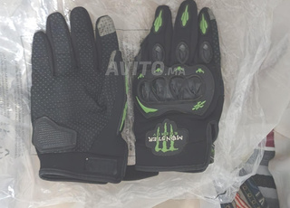 قفازات الدراجة النارية لي خاصو مرحبا gants pour 🏍