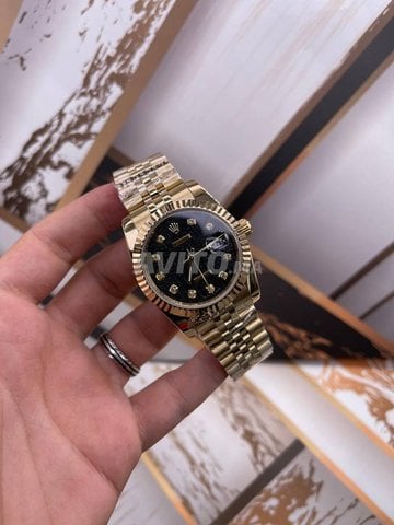 Montre Rolex One Tone date just Doré 36mm 
