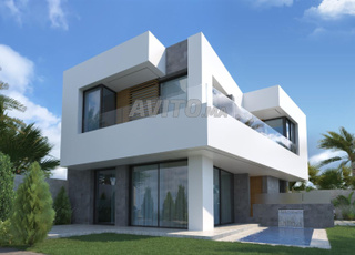 Bouznika plage terrain villa R1 