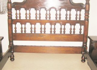 Tour de lit pour Chambre à coucher  bois de chêne 