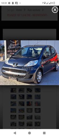 Peugeot 107 Essence Manuelle 2010 à Safi