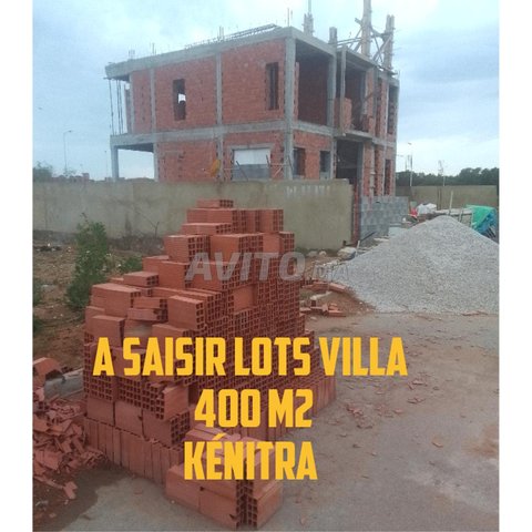 Lots terrain Villa 400 M2 hadika