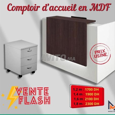 BUREAU COMPTOIR de luxe 