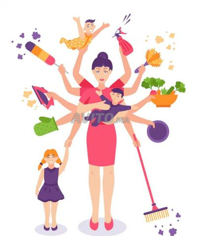 femme de ménage polyvalente  à domicile 