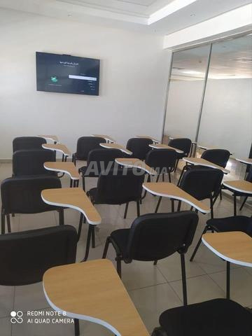 📢 📝 Chaise de formation avec tablette écritoire