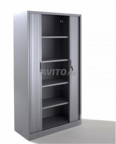 Armoire en Métal porte battantes Design Pratique - 2