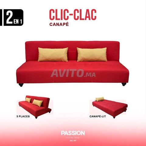 canape clic clac fauteuil 