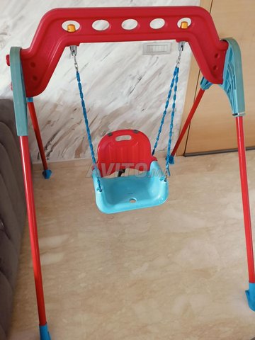 Bicyclette, balançoire,trotteur