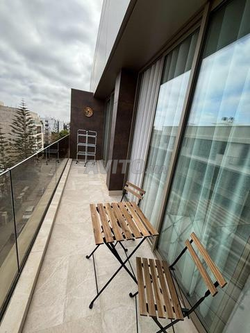 Studio Meublé avec Terrasse au Dernier Étage 