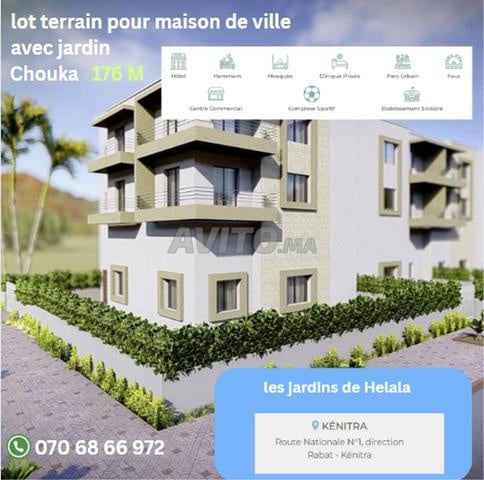 lot terrain pour maison de ville