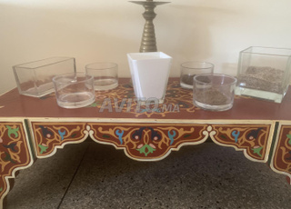 lot de vaisselle en verre