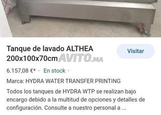 réservoir d'hydroimpression