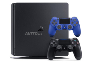 بلايستيشن 4 سليم 500 جيجا و فيفا 25  وبلاس 