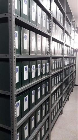 Rayonnage archivage et stockage de qualité r 
