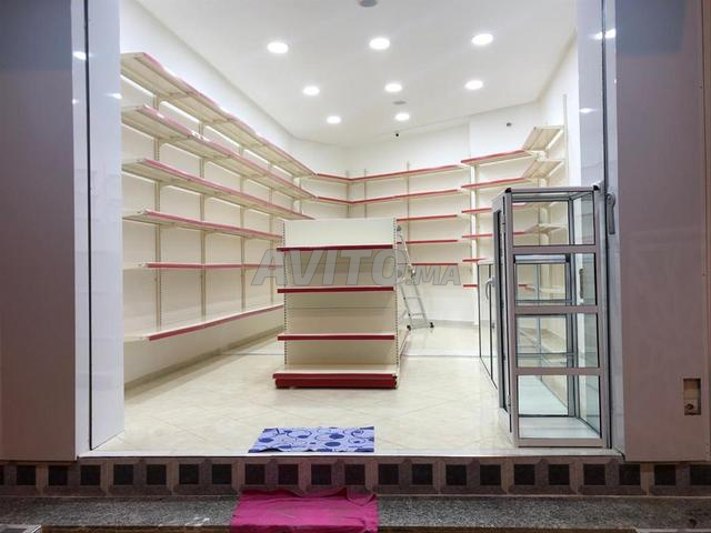 rayonnage de super marché