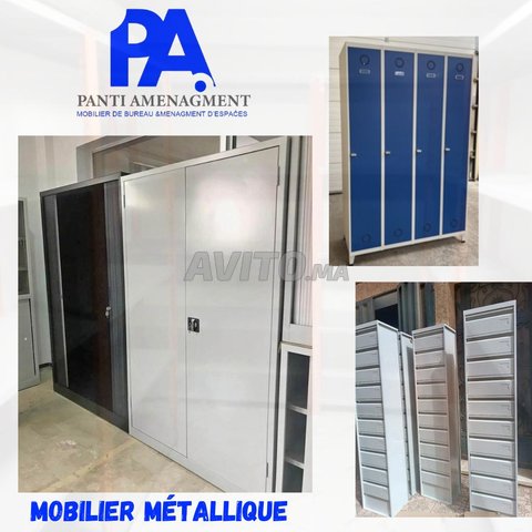 خزانة معدنية للتخزين/armoire métallique/ en stock