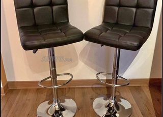 Tabouret en simili cuir Réf. A0634