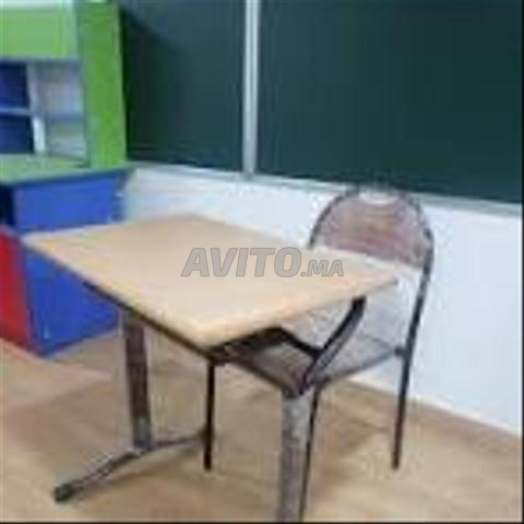 Table et chaise scolaire تجهيزات التعليم EN STOCK