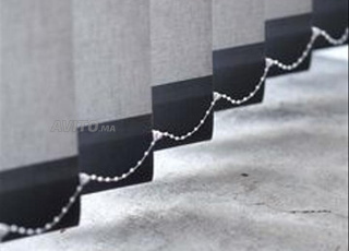 store moustiquaire et rideau  vague