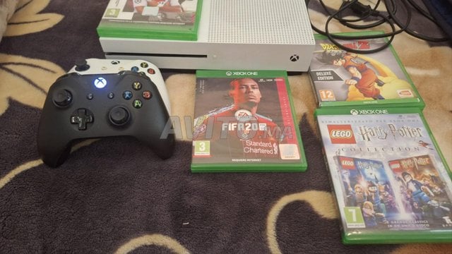 xbox one s 356 go  2 mandos original 4 cd 