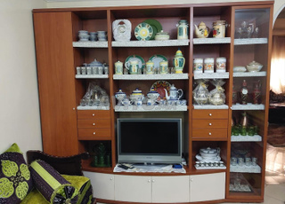 meuble tv et vitrine 