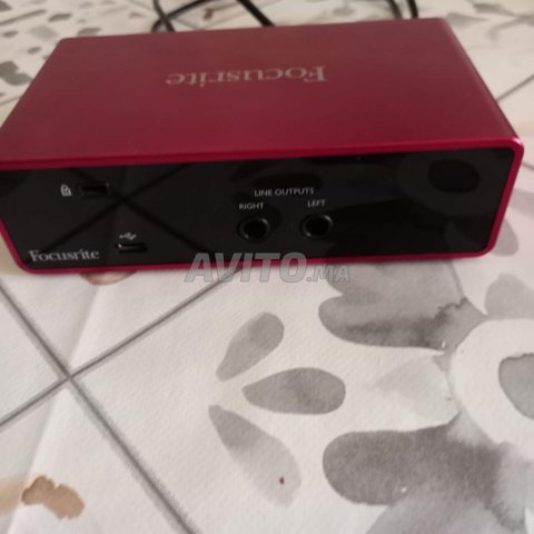 carte son Focusrite Scarlett Solo 3 ème géné