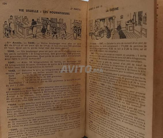 Livre Arithmétique édition 1942 - 2
