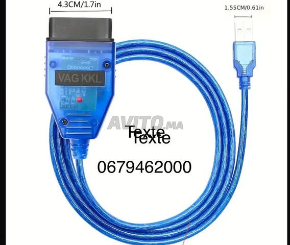 Obd2 câble vag kkl 409.1 neuf 