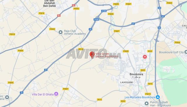 Terrain de villa mitoyenne bouskoura - 2