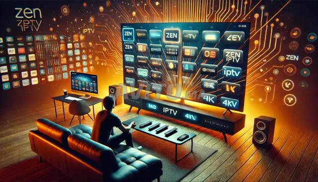 Iptv zayn4k abonnement  de 12mois 150dh