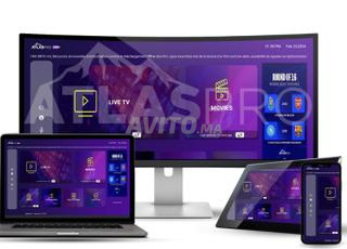 Iptv atlas4k pro abonnement de 12mois 150dh