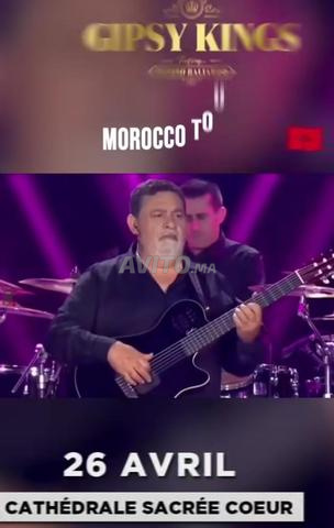 Billet Gipsy kings Casablanca 