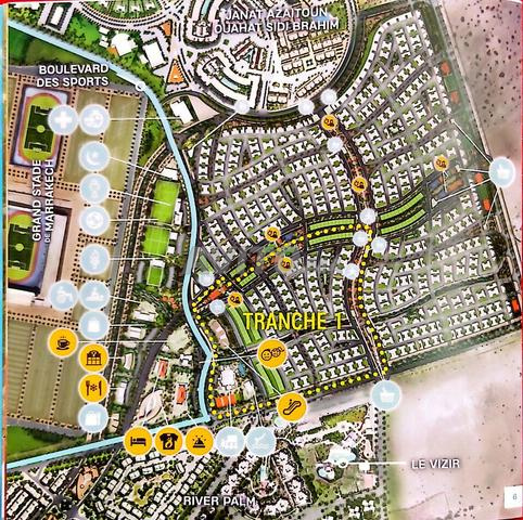 Terrain à marrakech sport city