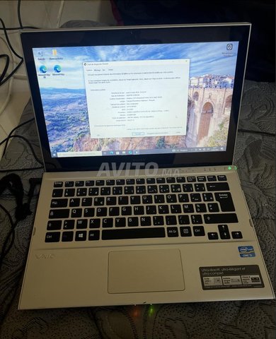 sony i5, ecran tactile, ssd 232 g, 8 g f ram ddr4