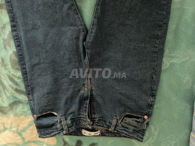 un bleu pontalon pour les fille 