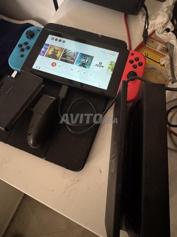 Nintendo Switch V2 on ligne no flashè