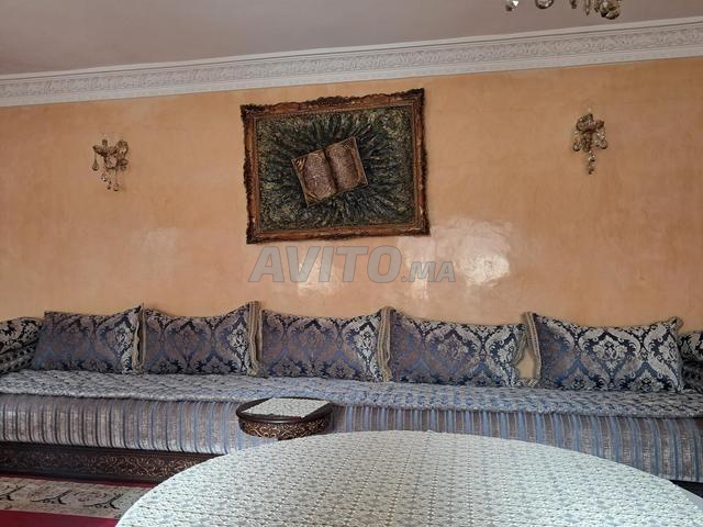 Salon marocain bon état, trés bien fait-A VENDRE-