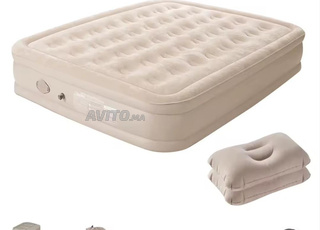 Matelas Gonflable Electrique avec 2 Oreiller