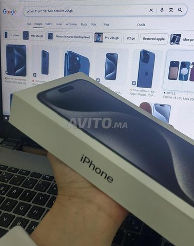 iphone 15 promax fermé 