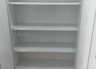 Armoire Haute Métallique – 2 Portes