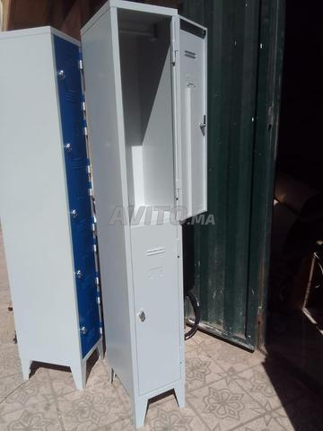 Armoire vestiaire en métal – 1 à 4 portes au choix