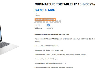 HP  Windows 11  15,6 pouces