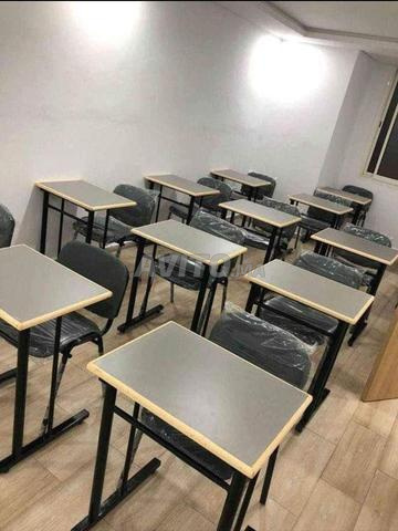 Table scolaire en bois et métal – Individuelle