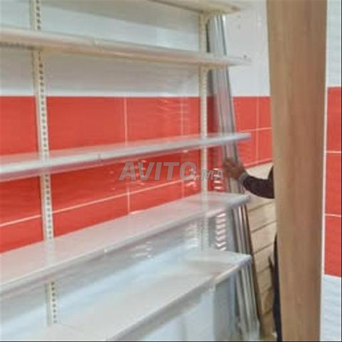 Rayonnage lma7al – qualité pro w thabat economoque - 2