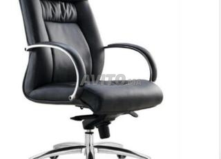 Chaise de direction en cuir