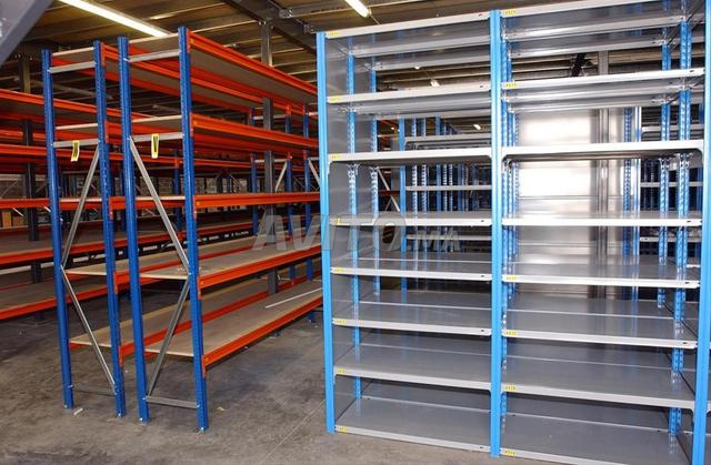 Rayonnage étagères industrielles, magasin, 