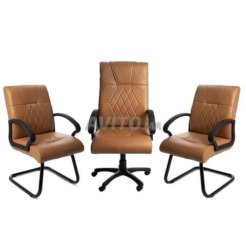 Pack Confort Bureau Pratique Chaise Dossier Souple