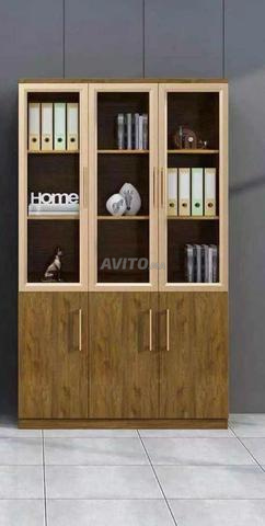 Bibliotheque Etagere Bois Clair 4 Niveaux